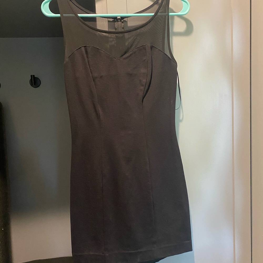 GUESS Black Sleeveless Dress